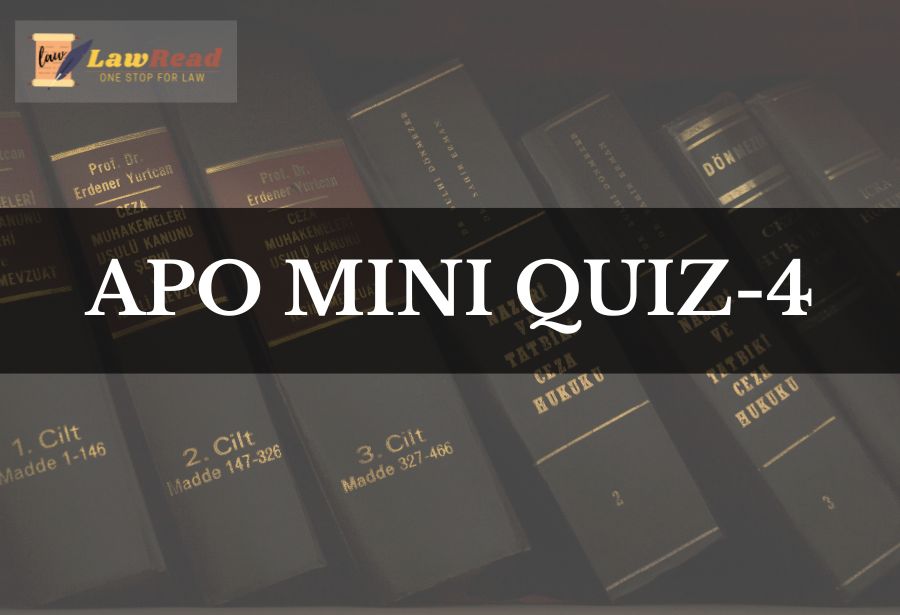 APO Mini Quiz 4