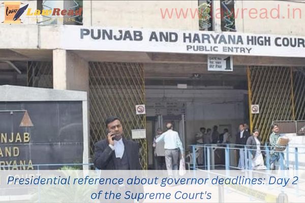 Presidential reference about governor deadlines: Day 2 of the Supreme Court's