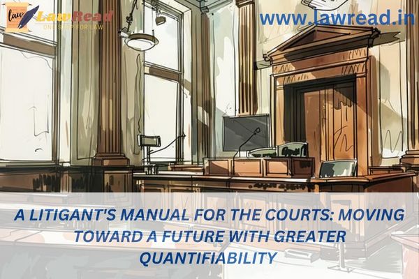 A litigant's manual for the courts: Moving toward a future with greater quantifiability